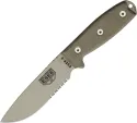 ESEE Model 4 Part Serrated - ES4SMBDT