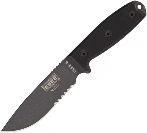 ESEE Model 4 Serrated Tactical knives ES4STGB