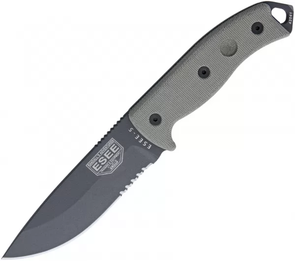 ESEE Model 5 Serrated Tactical knives ES5STG