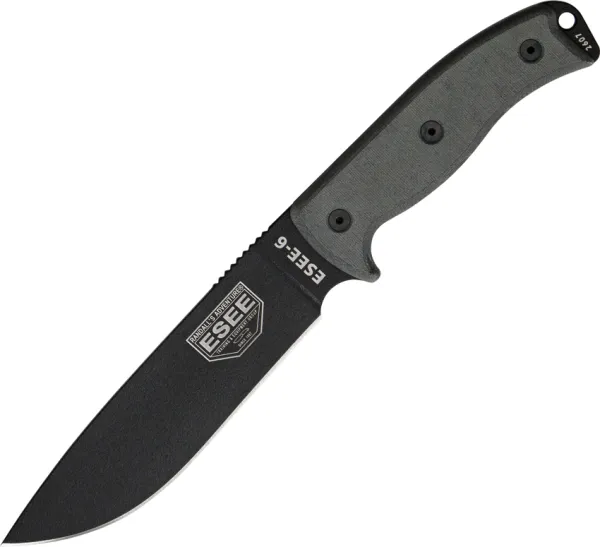ESEE Model 6 Plain Edge knives ES6POD