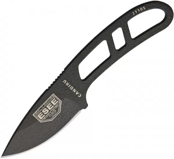 ESEE Candiru Black with Kit knives ESCANBKIT
