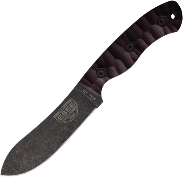 ESEE JG5 Fixed Blade Burgundy Linen knives ESJG5LM