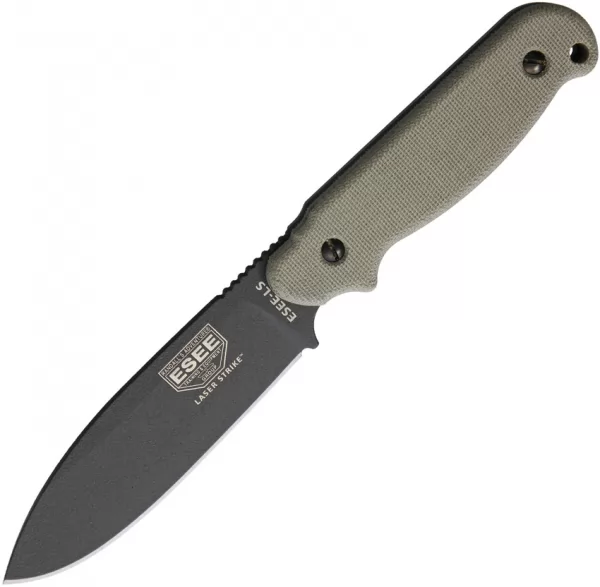 ESEE Laser Strike Gunsmoke knives ESLSPTG