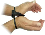 EURO SECURITY PRODUCTS Textile Disposable Handcuffs ESPHT01B