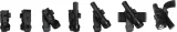 EURO SECURITY PRODUCTS Universal Flashlight Holder ESPLHU54272426