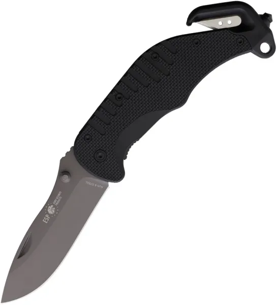 EURO SECURITY PRODUCTS Rescue Linerlock Black ESPRK01