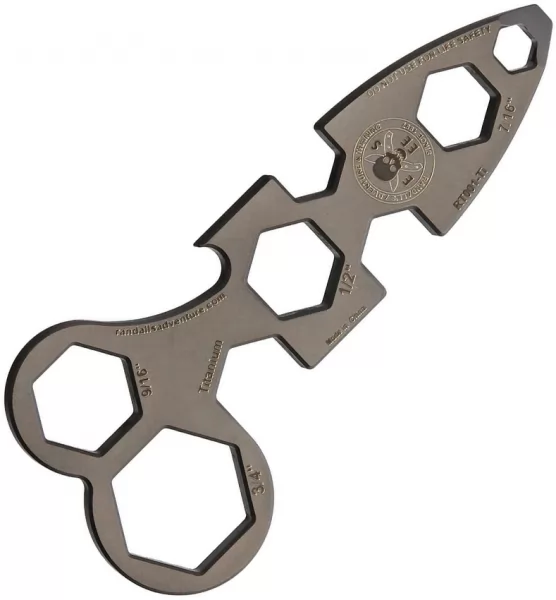 ESEE WRAT Wrench Titanium Tumbled knives ESRT0001TI