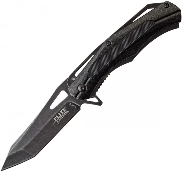 Elite Tactical Linerlock Stonewash ET1026SW