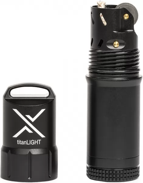 Exotac titanLIGHT Refillable Lighter outdoor gear ET5500BLK