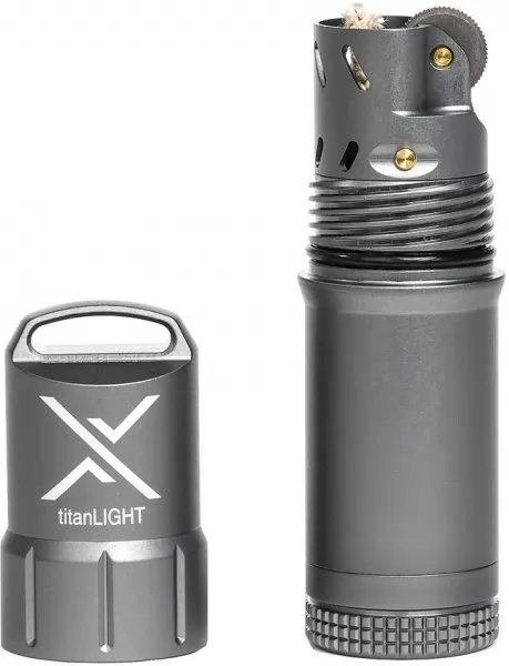 Exotac titanLIGHT Refillable Lighter outdoor gear ET5500GUN