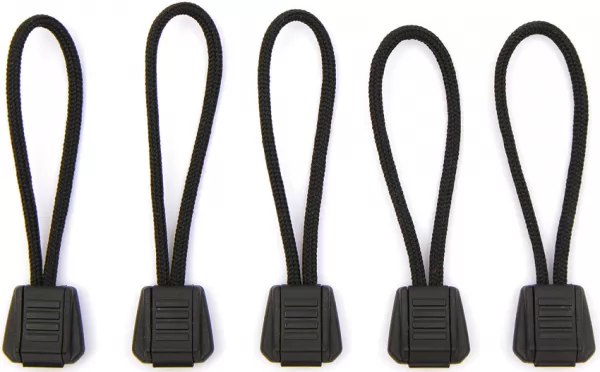 Exotac Tinderzip Zipper Pull Black outdoor gear ET9000BLK