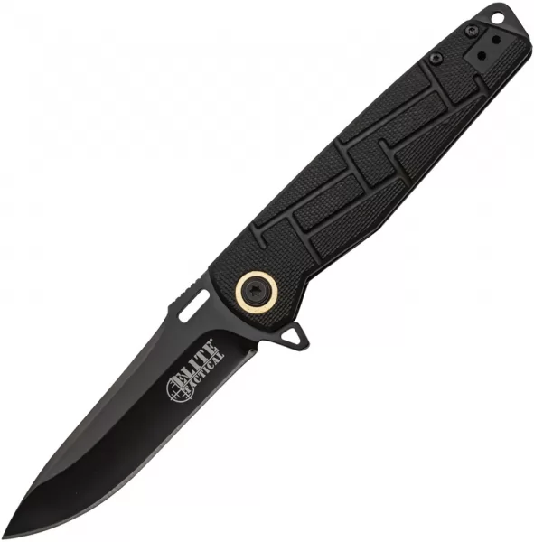 Elite Tactical Tactical Linerlock ETA001BK