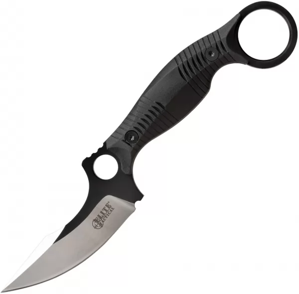 Elite Tactical Fixed Blade 7.45in ETFIX007BK