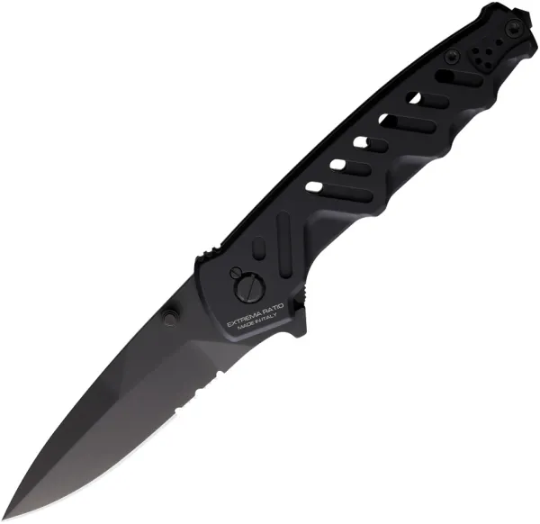 Extrema Ratio Caimano Nero N.A. Linerlock knives EX0166BLK