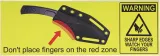 Extrema Ratio Kiri Fixed Blade Dark Stone knives EX0187BLKSW