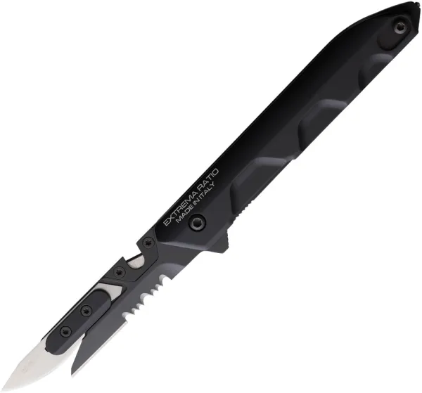 Extrema Ratio Ferrum Rescue Linerlock Black knives EX0365BLKBLK