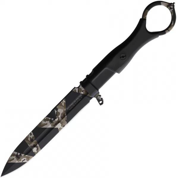 Extrema Ratio Misericordia Black Warfare knives EX0479BWLE