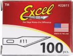 Excel Blades No 11 Double Honed Blade 100pk - EXB22611