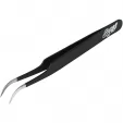 Excel Blades Slant Point Tweezers Black EXB30420
