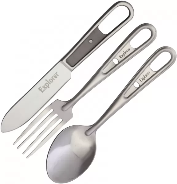 Explorer Portable Dinner Utensil Set outdoor gear EXP62
