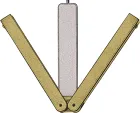 Eze-Lap Eze-Fold Diamond Sharpener - EZL520