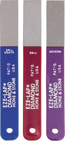 Eze-Lap Diamond Sharpener Set sharpeners EZLPACK