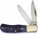 Frost Cutlery Jim Bowie Trapper Blue Pk Bone - F14100BLPB