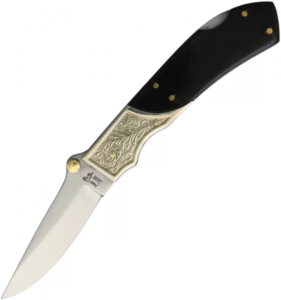 Frost Cutlery Jaguar Lockback Buffalo Horn knives F14311BH