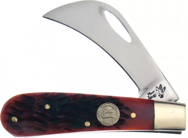 Frost Cutlery Little Hawkeye Red Pick Bone knives F14478RPB