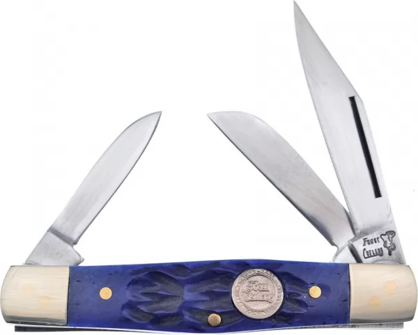 Frost Cutlery Baby Diamond Back Blue knives F14632BLPB
