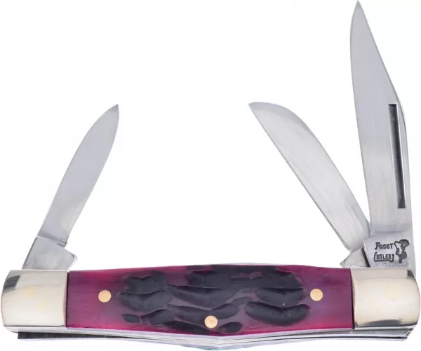 Frost Cutlery Baby Diamond Back Red Walnut knives F14632DRWJ
