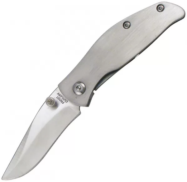 Frost Cutlery Silver Flame Framelock knives F15244SS