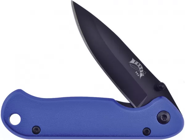 Frost Cutlery Pocket Bandit Linerlock Blue knives F16818BL