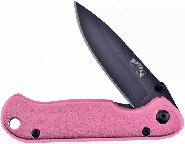 Frost Cutlery Pocket Bandit Linerlock Pink knives F16818PK