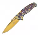 Frost Cutlery Linerlock A/O Gold - F19001GD