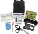 Elite First Aid Patrol Trauma Kit Pro Black - FA144BPRO