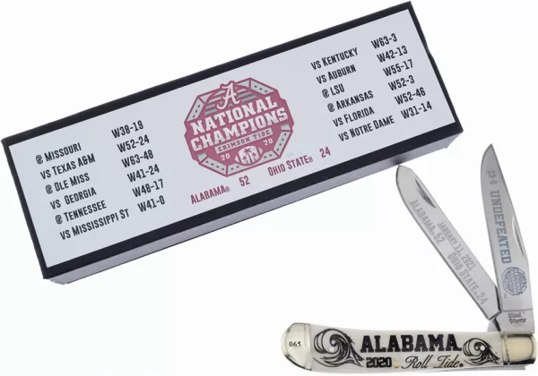 Frost Cutlery Alabama Champion Trapper knives FAL20108WSB