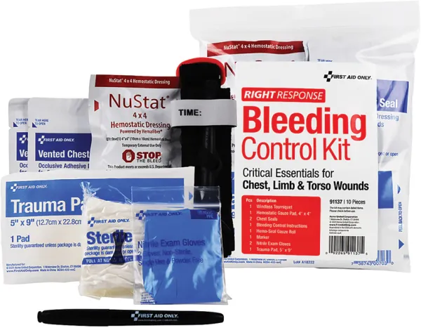 First Aid Only Bleeding Control Kit Chest-Tor FAO91137