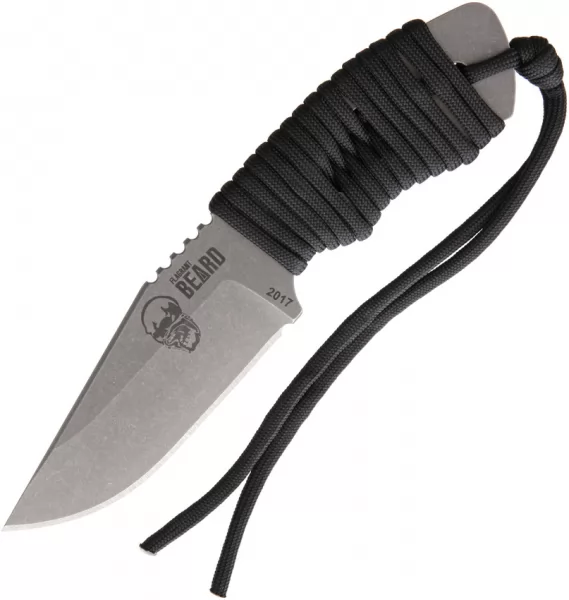 Flagrant Beard Forerunner Black Paracord FB02B