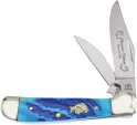 Frost Cutlery Locking Copperhead Blue Bone - FBDG104DBJB