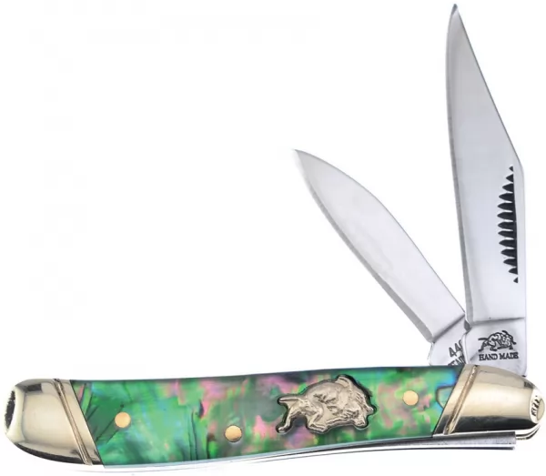 Frost Cutlery Peanut Abalone knives FBDG107AB