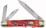 Frost Cutlery Locking Whittler Dark Red Jig - FBDG116DRJB