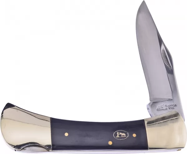 Frost Cutlery Lockback Buffalo Horn knives FBKH012BH