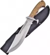 Frost Cutlery Bowie Walnut with Sheath - FBKH013WW