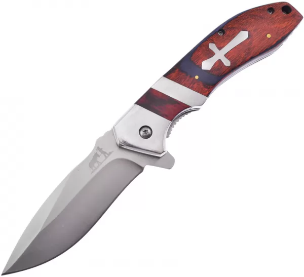 Frost Cutlery Linerlock Frostwood knives FBKH014FW