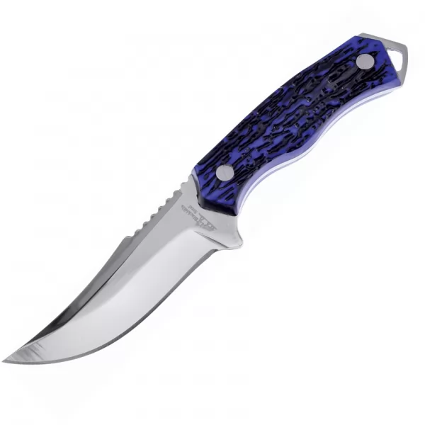 Frost Cutlery Bowie Blue Delrin knives FBKH017STBL