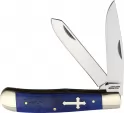 Frost Cutlery Trapper Blue Smooth Bone - FBKH108BSGBC