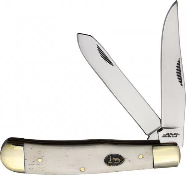 Frost Cutlery Trapper White Smooth Bone knives FBKH108WSB