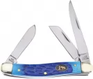 Frost Cutlery Stockman Blue Bone - FBKH509DBL