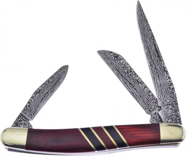 Frost Cutlery Small Stockman Rosewood knives FBKH509RW